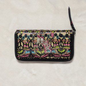 Sakroots Large Zip Around Wallet